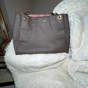Michael Kors Brown Tote Bag